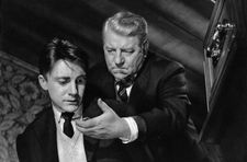Jean Gabin with Serge Rousseau in Jean Delannoy's Maigret Et L'Affaire Saint-Fiacre: "There are some moments where he is boiling with anger..."